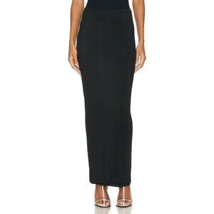 WARDROBE.NYC Layered Tube Skirt in Black Small New Womens Maxi Long